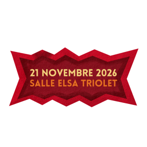 21 Novembre 2026 Salle Elsa Triolet, Bordeaux